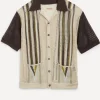 Kapital Knitwear & Sweats^Tennessee Mesh Knit Cuban Polo Shirt