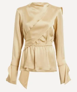 Liberowe Tops^Terry Satin Blouse