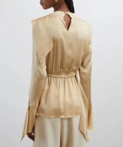 Liberowe Tops^Terry Satin Blouse