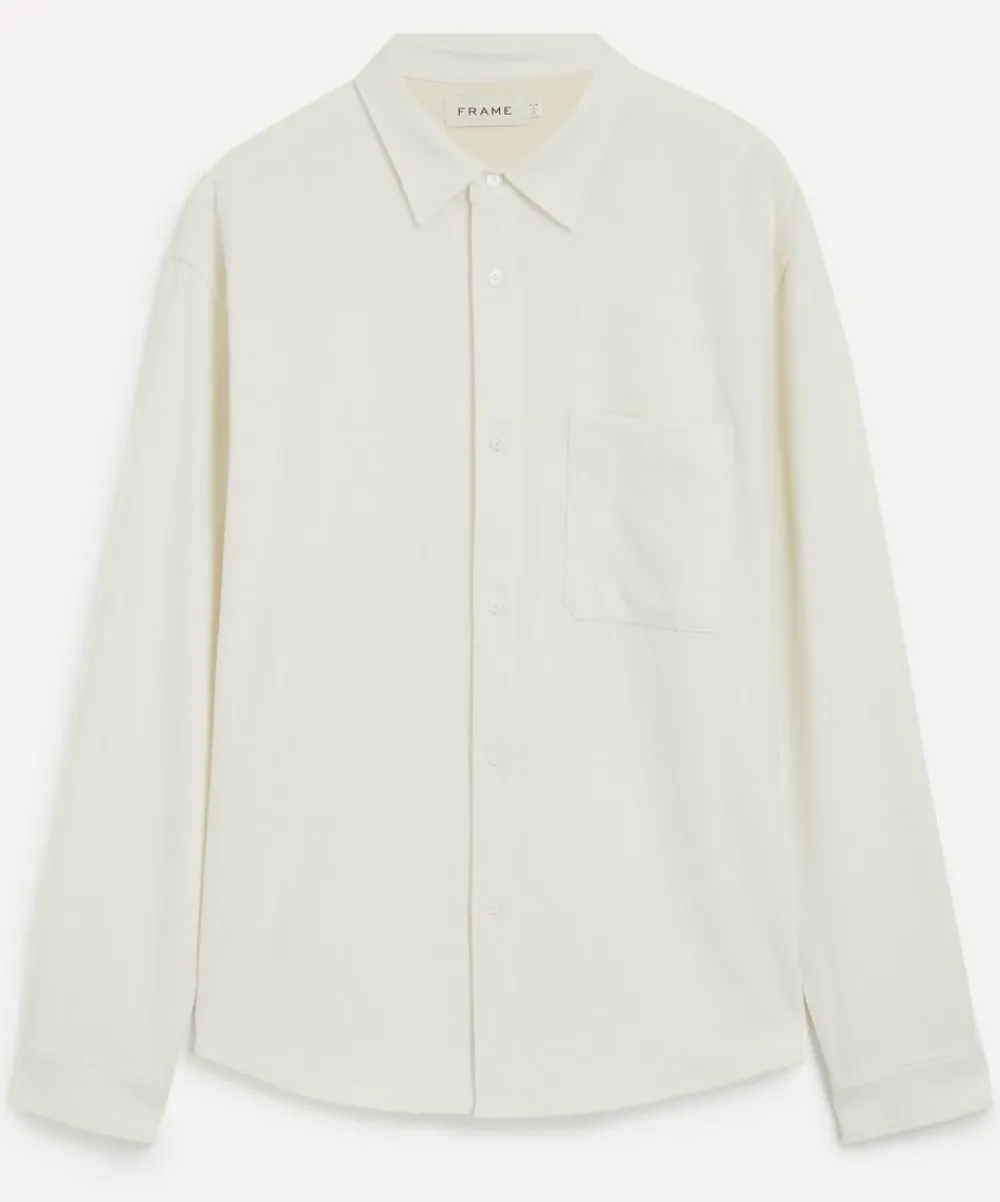 Frame Shirts^Textured Long-Sleeve Shirt