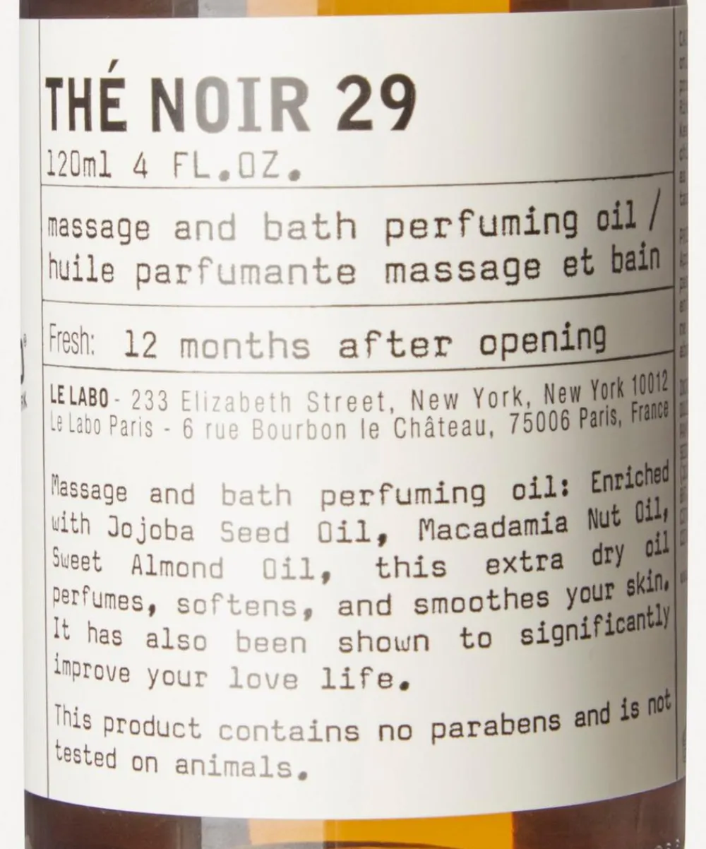 Le Labo Bathroom|Body Oils^Thé Noir 29 Bath and Body Oil 120ml