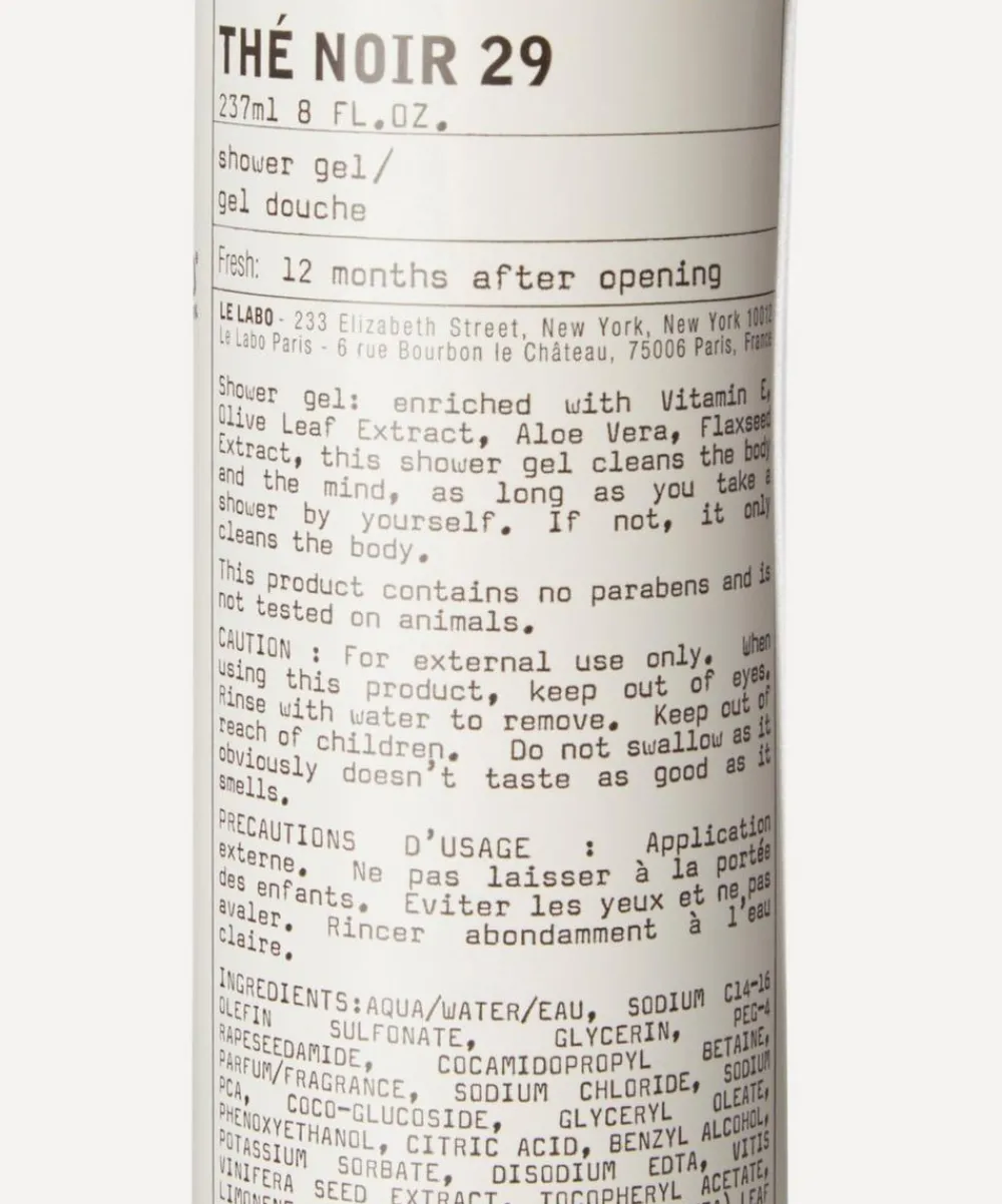 Le Labo Bathroom|Bath & Body Wash^Thé Noir 29 Shower Gel 237ml