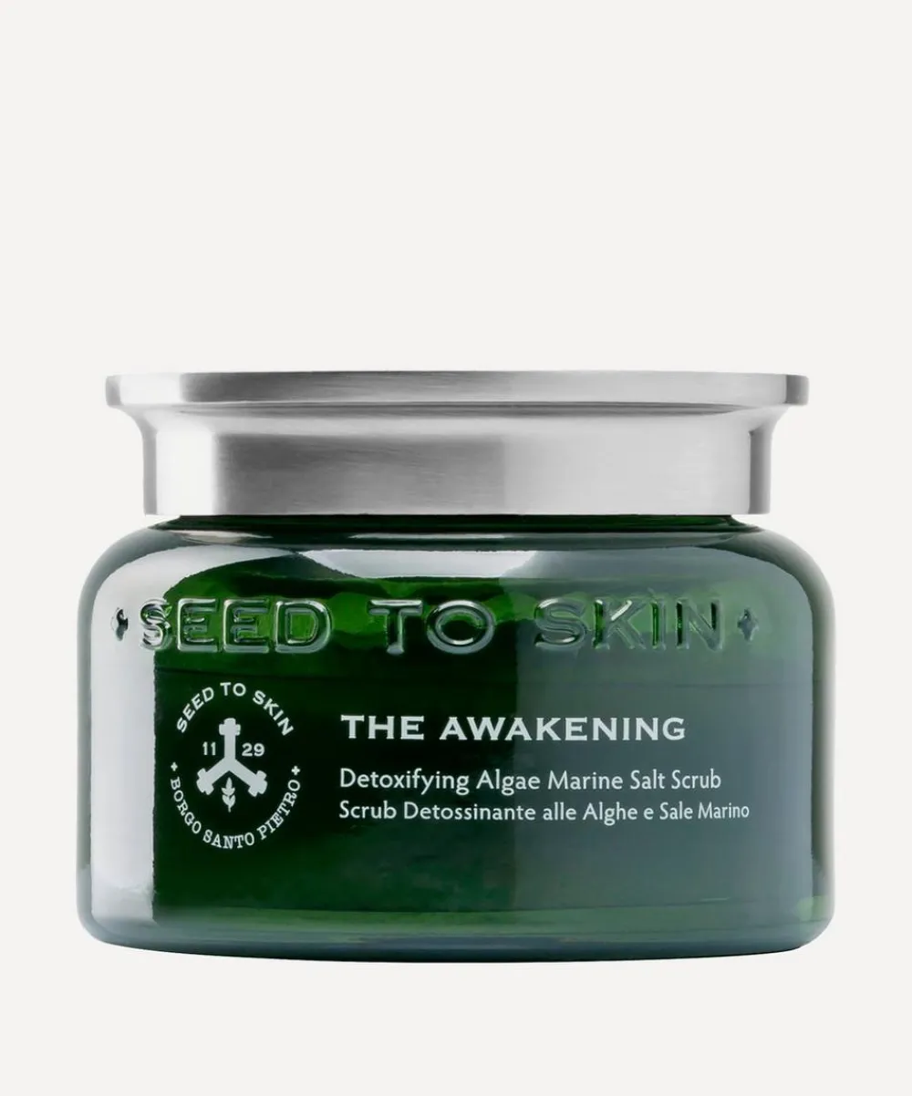 SEED TO SKIN Body Scrubs & Exfoliators^The Awakening Detoxifying Algae Marine Salt Scrub 300ml