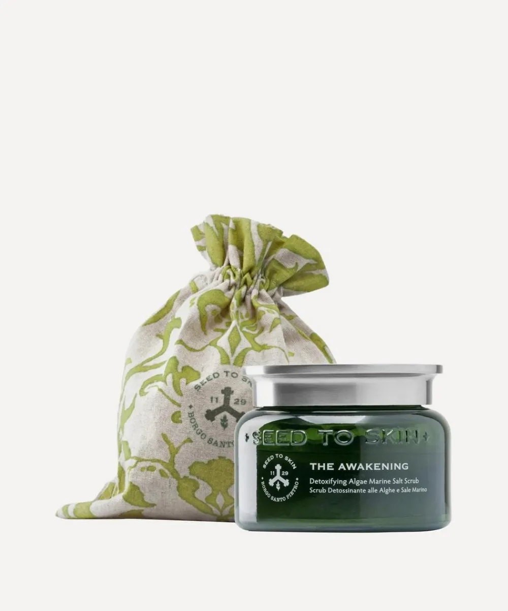 SEED TO SKIN Body Scrubs & Exfoliators^The Awakening Detoxifying Algae Marine Salt Scrub 300ml