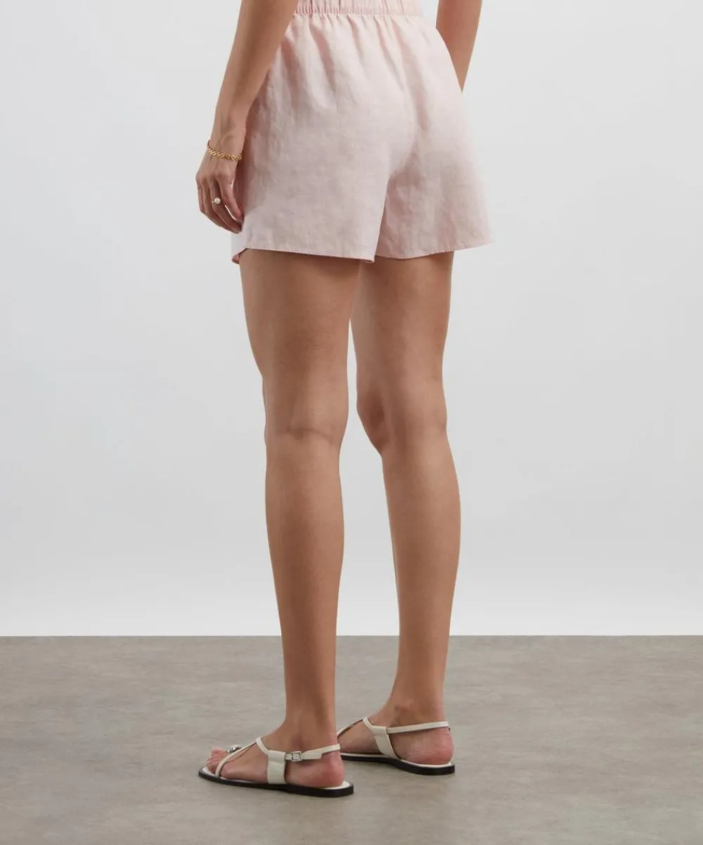 With Nothing Underneath Trousers & Shorts^The Boxer Blush Shorts