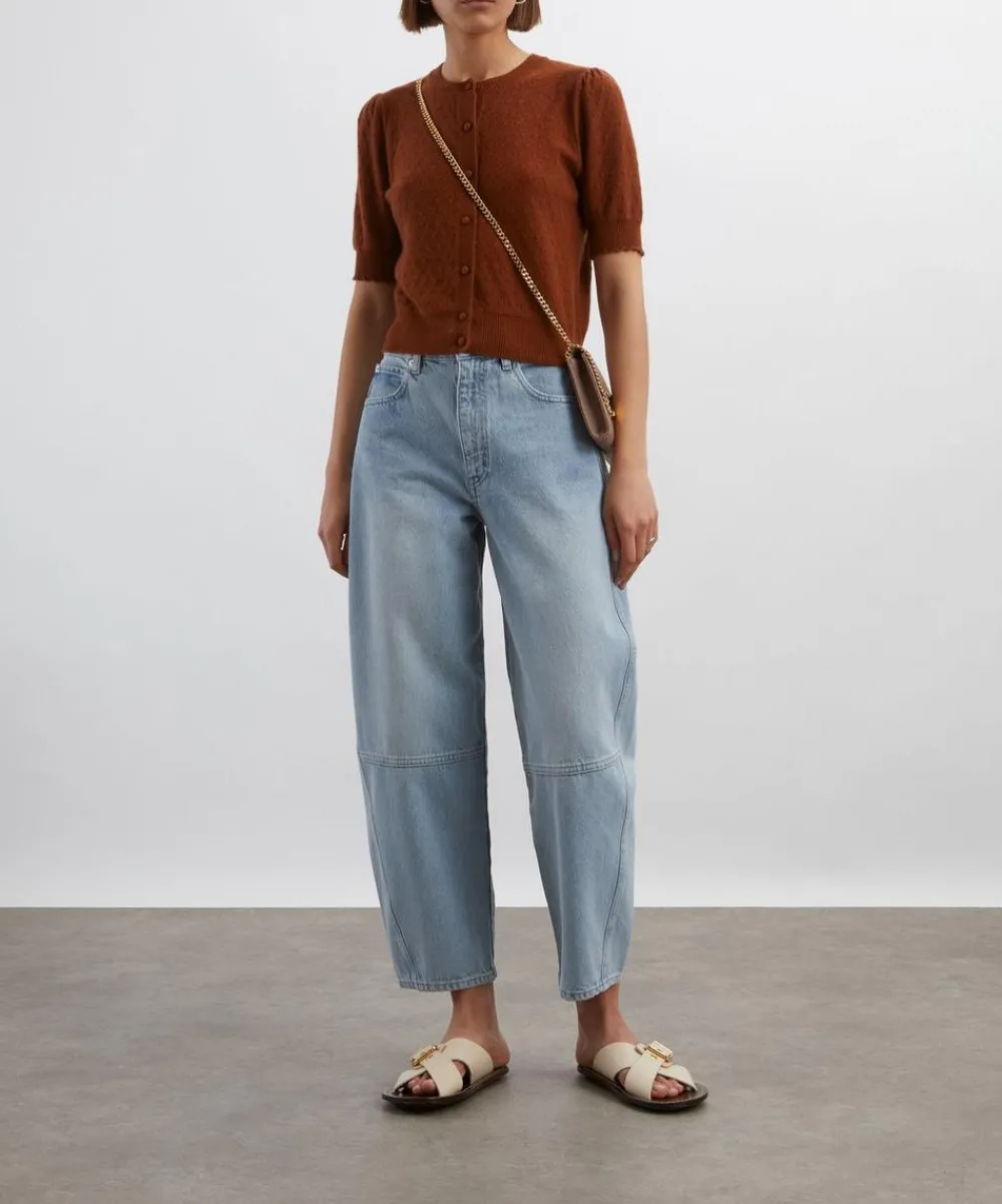 Frame Knitwear^The Cashmere Pointelle Cardigan