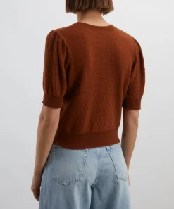 Frame Knitwear^The Cashmere Pointelle Cardigan