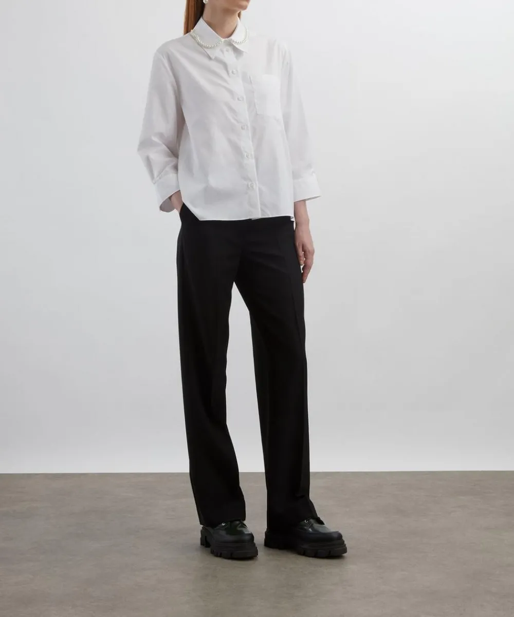 Simone Rocha Tops^The Cropped Masculine Shirt