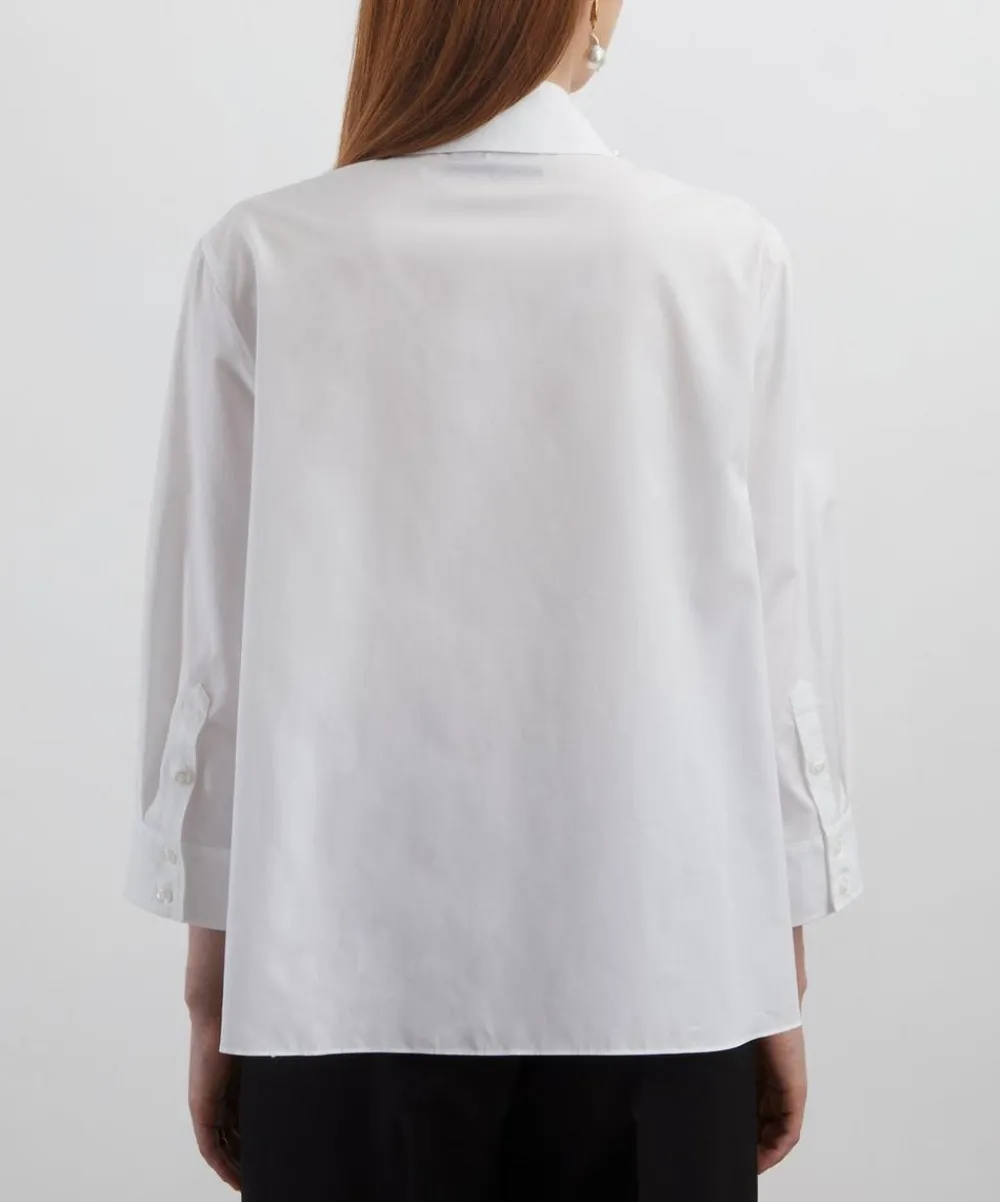 Simone Rocha Tops^The Cropped Masculine Shirt