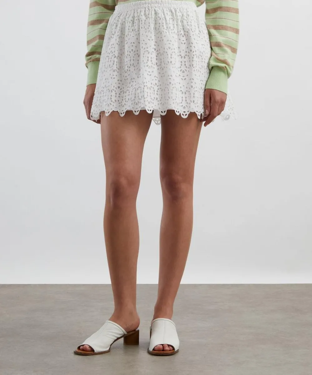 Frame Skirts^The Deco Eyelet Skirt