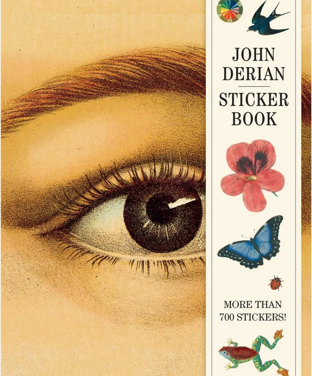 John Derian Stationery And Games^The Sticker Book