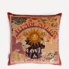 Liberty Cushions^The Power of Love and Square Velvet Cushion