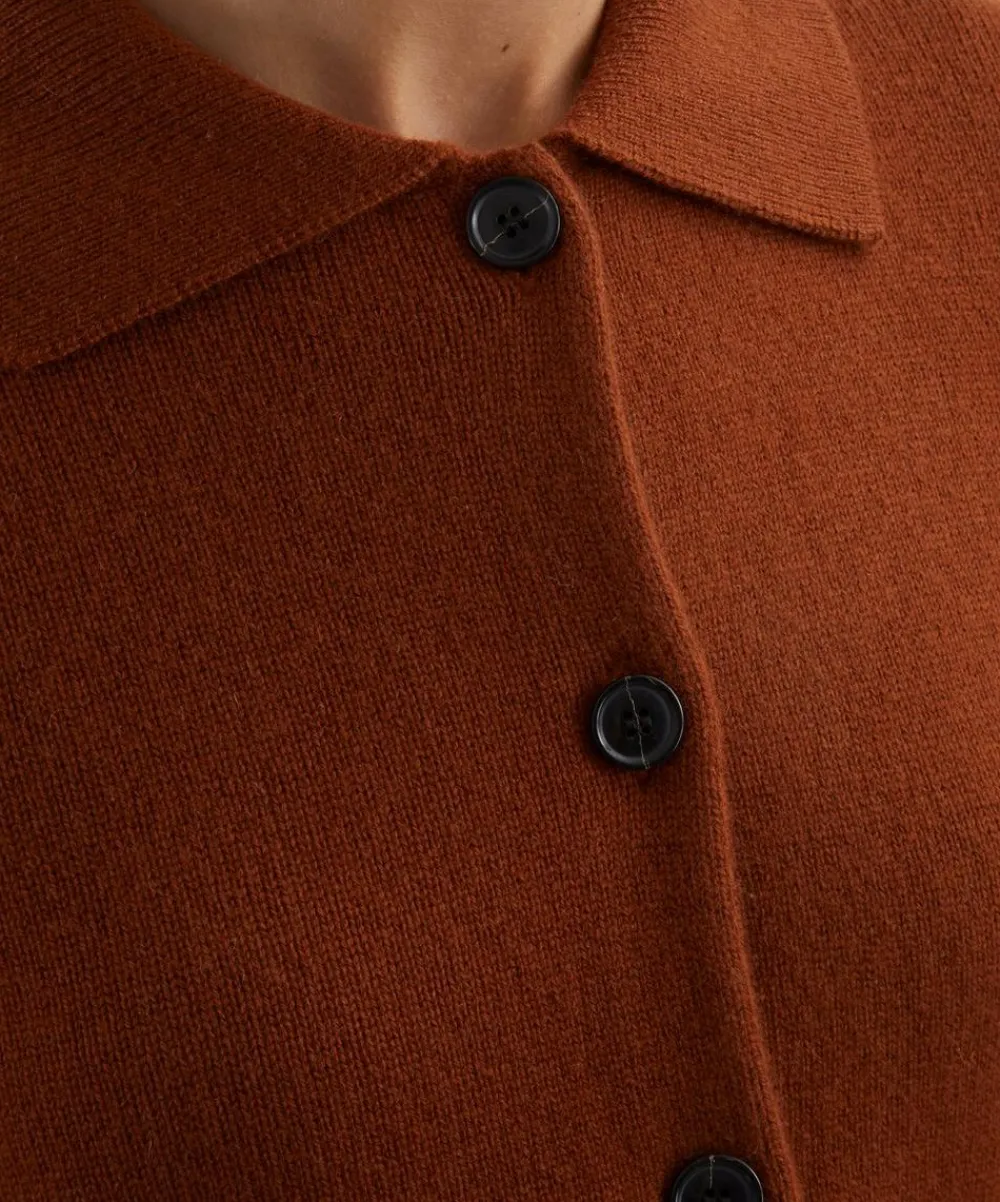 Frame Knitwear^The Shrunken Cashmere Cardigan