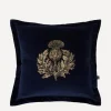 Timorous Beasties Cushions^Thistle Cotton Velvet Cushion