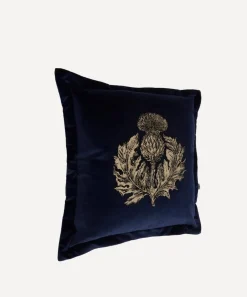 Timorous Beasties Cushions^Thistle Cotton Velvet Cushion