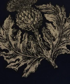 Timorous Beasties Cushions^Thistle Cotton Velvet Cushion