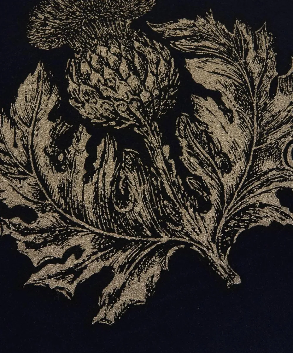 Timorous Beasties Cushions^Thistle Cotton Velvet Cushion