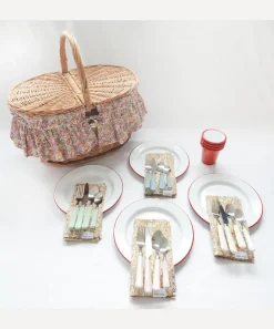 Coco & Wolf Storage^Thorpe Hill Four Person Picnic Basket
