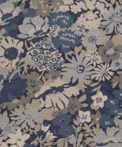 Liberty Interiors Furnishing Fabrics^Thorpe House Linen in Lapis