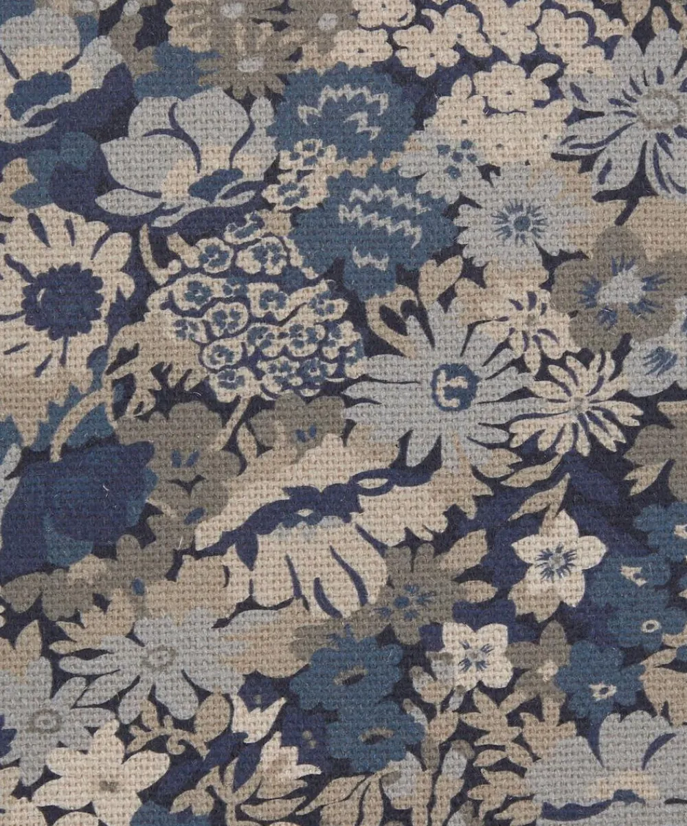 Liberty Interiors Furnishing Fabrics^Thorpe House Linen in Lapis