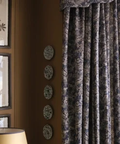Liberty Interiors Furnishing Fabrics^Thorpe House Linen in Lapis