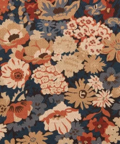 Liberty Interiors Furnishing Fabrics^Thorpe House Linen in Madder