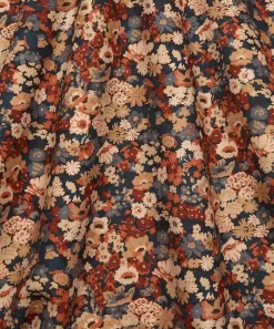 Liberty Interiors Furnishing Fabrics^Thorpe House Linen in Madder