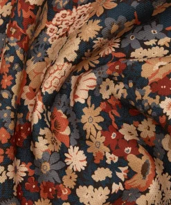 Liberty Interiors Furnishing Fabrics^Thorpe House Linen in Madder