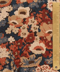 Liberty Interiors Furnishing Fabrics^Thorpe House Linen in Madder