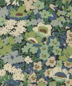 Liberty Interiors Furnishing Fabrics^Thorpe House Linen in Purslane