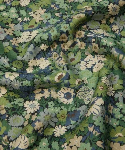 Liberty Interiors Furnishing Fabrics^Thorpe House Linen in Purslane