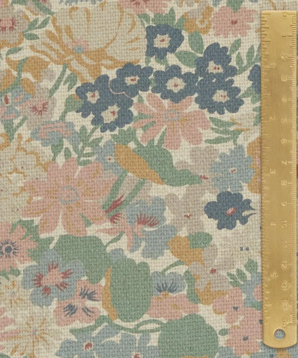 Liberty Interiors Furnishing Fabrics^Thorpe House Linen in Slipper