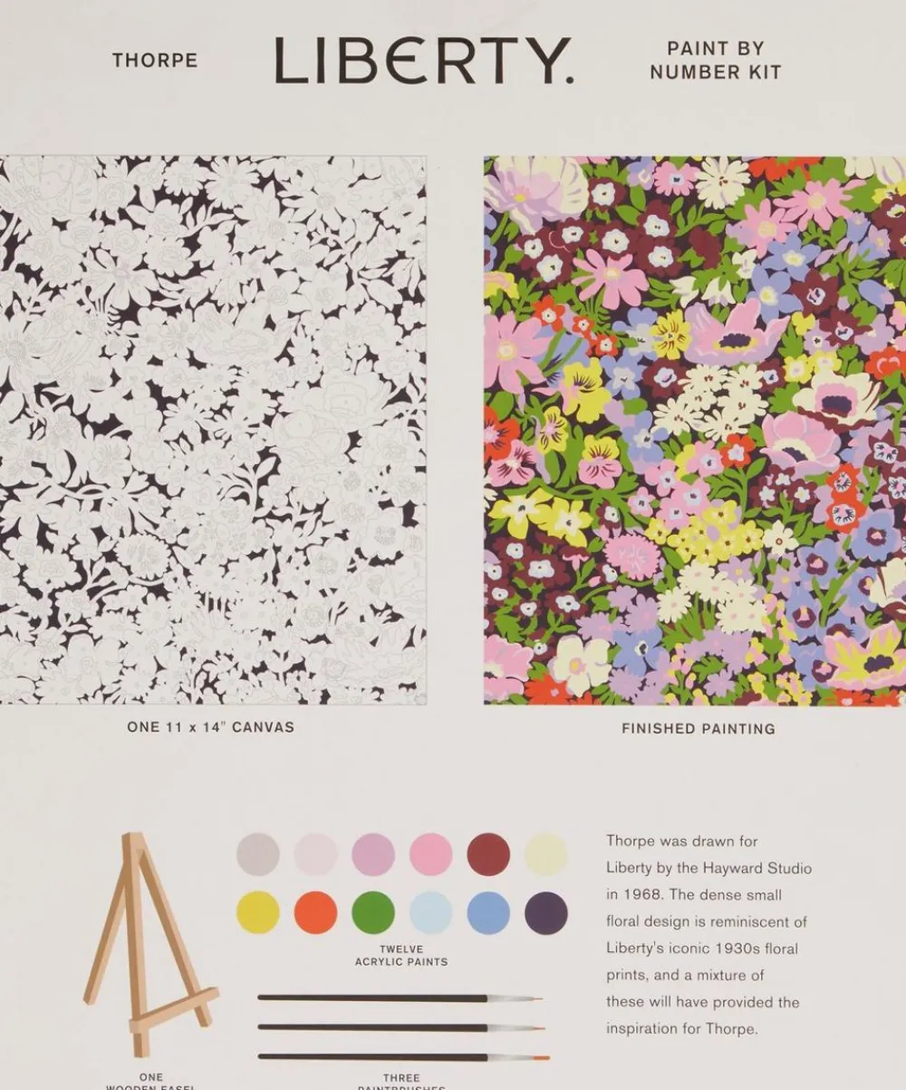 Liberty Stationery And Games^Thorpeness Paint By Number Kit