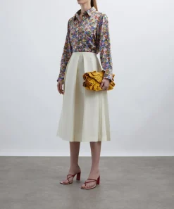 Liberty Tops^Thorpeness Silk Relaxed Shirt