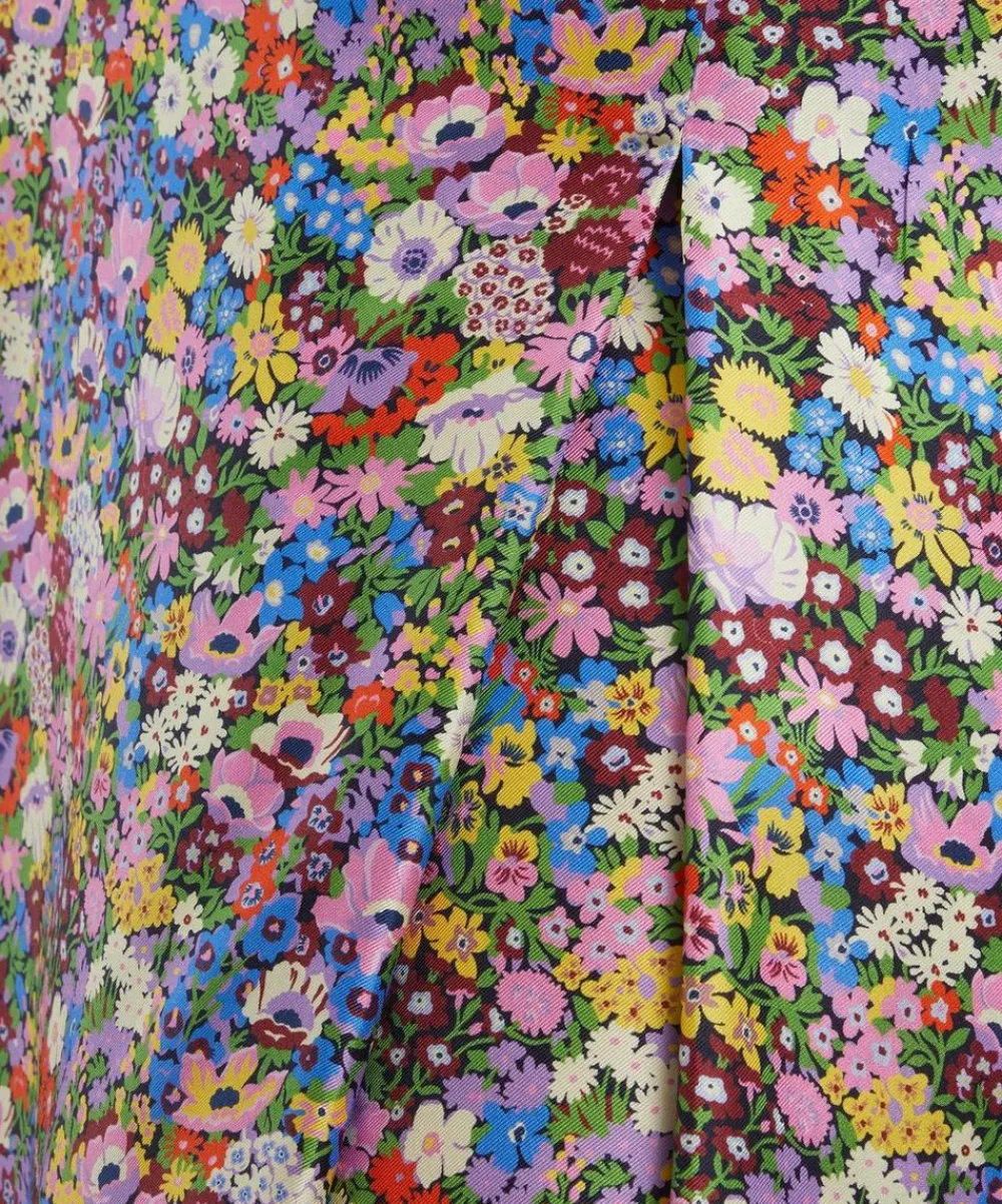 Liberty Skirts^Thorpeness Silk Soft Pleat Skirt