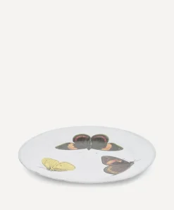 Astier de Villatte Tableware^Three Butterflies Plate