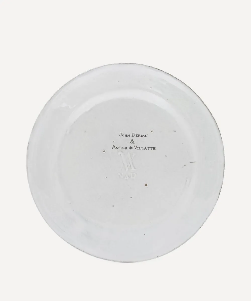 Astier de Villatte Tableware^Three Butterflies Plate