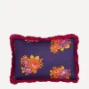 Lisa Corti Cushions^Tiger Flower Rectangular Cushion