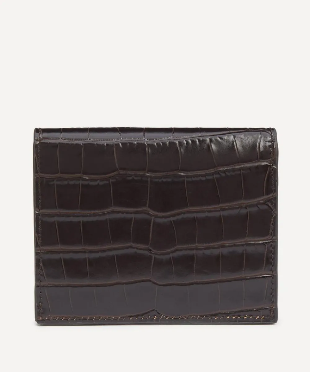 Toteme Purses & Pouches^T-Lock Croco-Embossed Cardholder