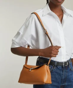 Toteme Bags^T-Lock Leather Clutch