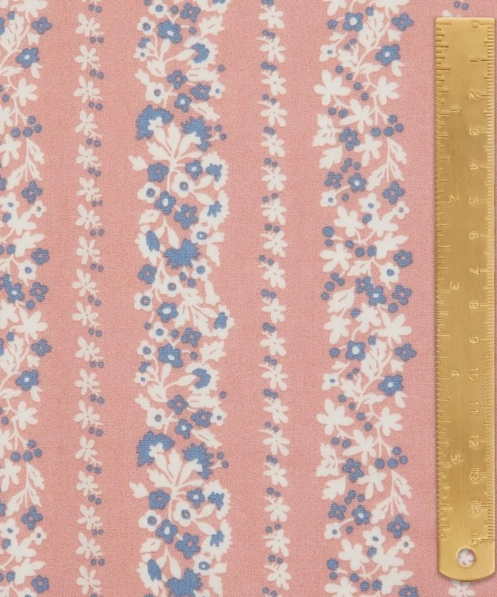 Liberty Fabrics Cotton For Quilting^Topiary Stripe Lasenby Quilting Cotton
