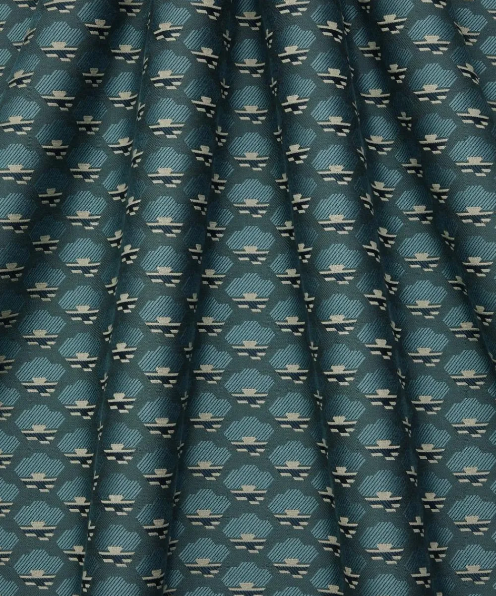 Liberty Interiors Furnishing Fabrics^Torben in Blue Jay