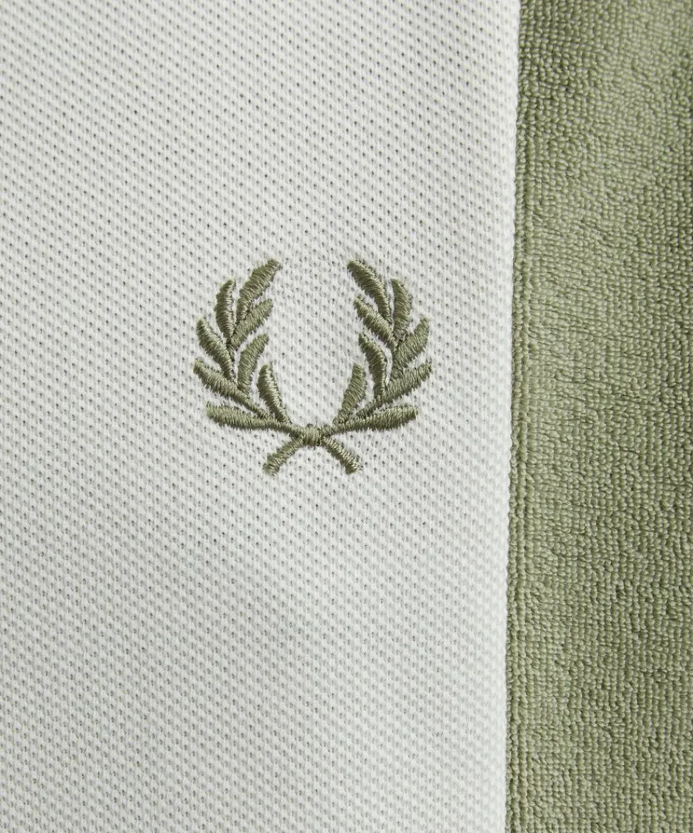 Fred Perry Shirts^Towelling Panel Polo Shirt