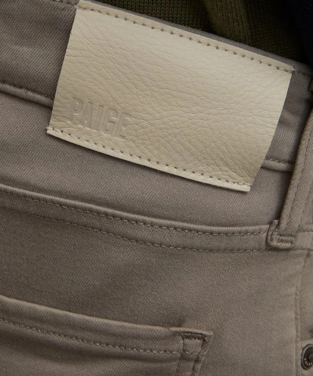 Paige Jeans^Transcend Federal Slim Straight Jeans in Silver Pearl