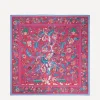 Liberty Scarves^Tree of Life 90 x 90 Silk Scarf