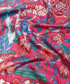 Liberty Scarves^Tree of Life 90 x 90 Silk Scarf