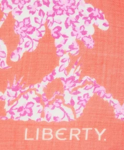 Liberty Scarves^Tree Of Life Meadow 140x140 Wool-Silk Scarf