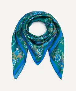 Liberty Scarves^Tree of Life 90x90 Silk Scarf
