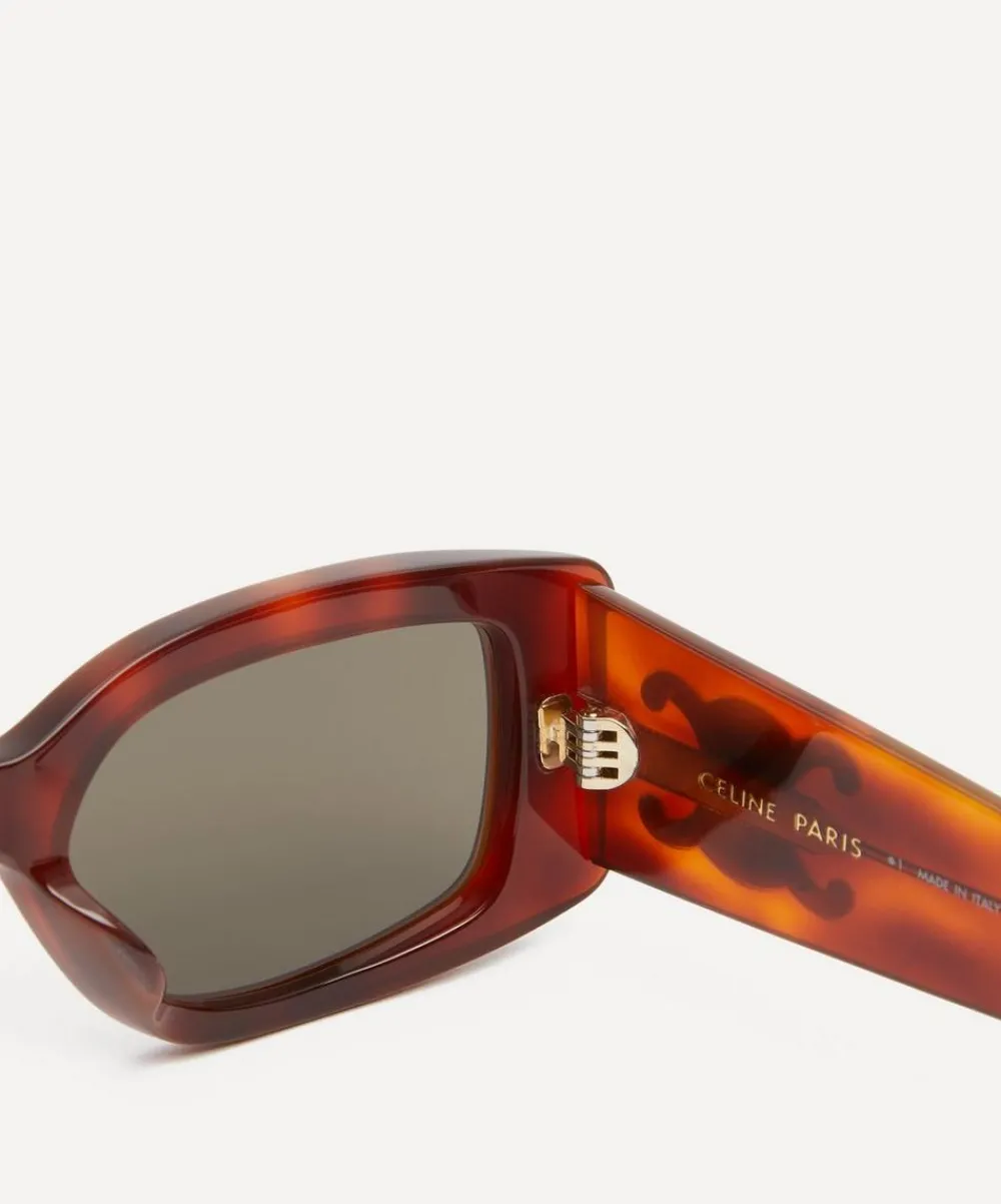 Celine Sunglasses & Glasses^Triomphe Chunky Rectangular Sunglasses