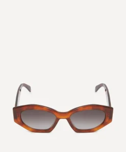 Celine Sunglasses & Glasses^Triomphe Havana Acetate Cat-Eye Sunglasses